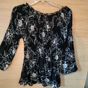 Long sleeve blouse